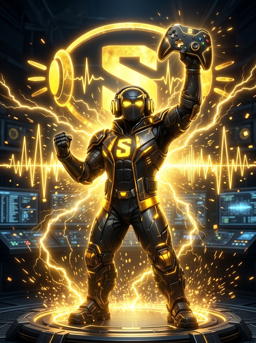 Sintonyx - Mascote Oficial e Guardião da Frequência da Equipe Sintonia